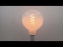 LED G125 Clear Opal Globe Frosted Glass Light Bulb 4W E27