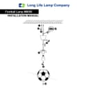 Novelty Football Ceiling Pendant Light Shade E27 Bulb Fitting