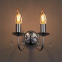 Retro Vintage LED 4w Candle Edison Style Filament Bulb Smoked Gold Glass B22 Bayonet Cap 