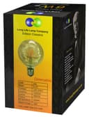 Retro Vintage LED 6w Dimmable Globe Smoked Gold Glass G95 E27 