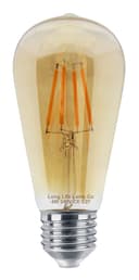 Retro Vintage LED 4w Squirrel Cage Edison Style Filament Bulb Smoked Gold Glass ST58 E27 Edison Screw