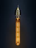 Retro Vintage LED 4w Test Tube Edison Style Filament Bulb Smoked Gold Glass T30 E27 Edison Screw 