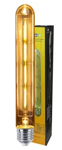 Retro Vintage LED 4w Test Tube Edison Style Filament Bulb Smoked Gold Glass T30 E27 Edison Screw 