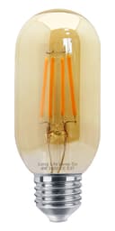 Retro Vintage LED 4W Edison Style Filament Tube Bulb Smoked Gold Glass T45 E27