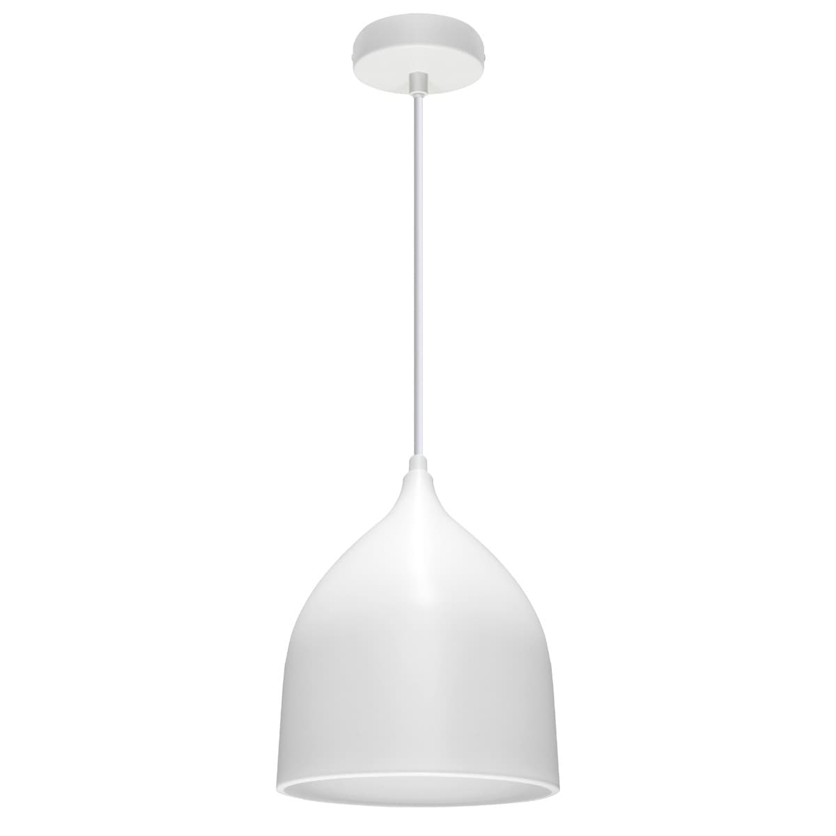 Contemporary Cream Ceiling Pendant Light Shade Fine Metal 