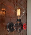 Vintage Industrial Rustic Tap Style Wall Light Waterpipe Lamp 