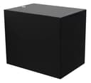 Black Finish Stainless Steel Mini Cube Single Outdoor Wall Light ZLC064B