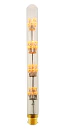 2w Vintage LED Tube Light Bulb B22 Clear Glass Tree Filament T28