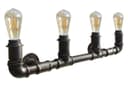Vintage Industrial Steampunk Rustic Waterpipe Wall Light 