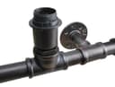 Vintage Industrial Steampunk Rustic Waterpipe Wall Light 