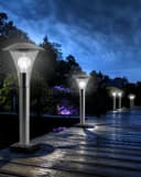 Modern Bollard Garden Lamp Post Stainless Steel Outdoor Light ZLC026 