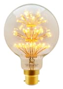 2w Vintage LED Globe Light Bulb B22 Clear Glass Tree Filament G95