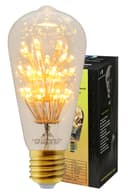 2w Vintage LED Squirrel Cage Light Bulb E27 Clear Glass Tree Filament ST58