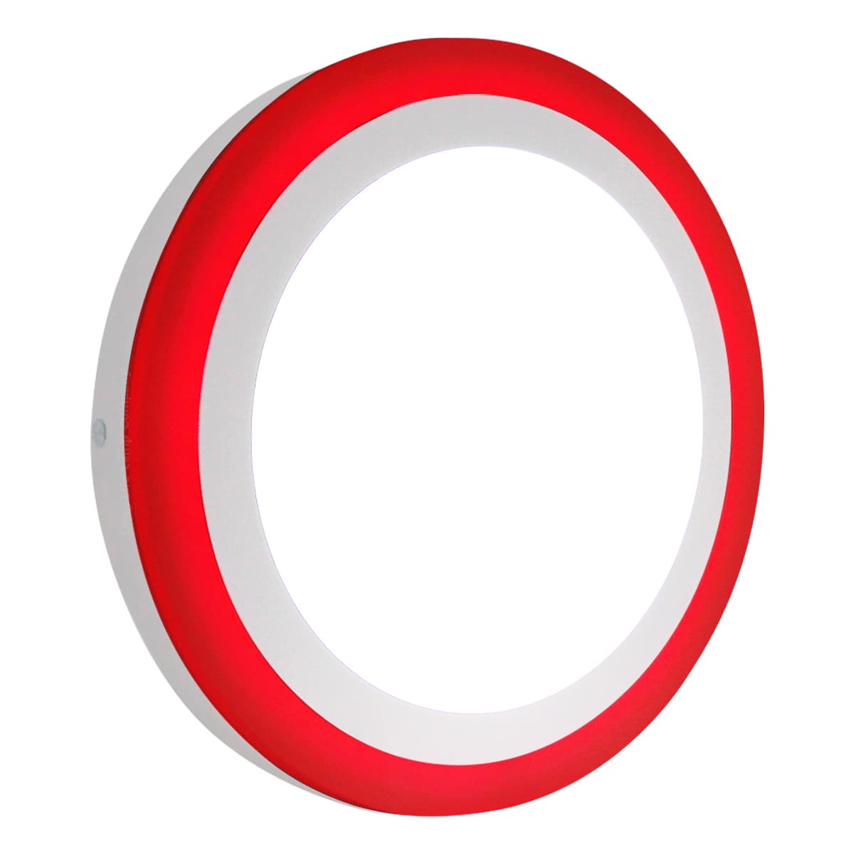 18w LED Ceiling Light Cool White with Red Ambient Ring Surface Mount 