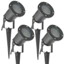 4 Pack Outdoor Garden Spike Lights