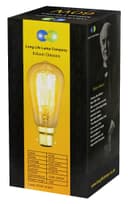 60w Squirrel Cage Vintage Edison B22 Bayonet Bulb ST58