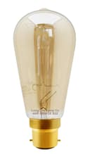 40w  Squirrel Cage Vintage Edison Style B22 Bayonet Bulb ST58