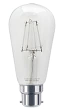 4w Blue LED Vintage Filament Light Bulb B22 Clear Glass ST58 Ambient Lighting 