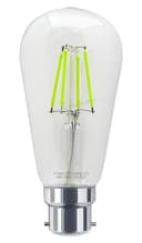 4w Green LED Vintage Filament Light Bulb B22 Clear Glass ST58 Ambient Lighting 