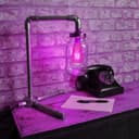 4w Purple LED Vintage Filament Light B22 Clear Glass ST58 Ambient Lighting 