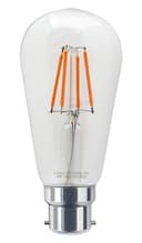 4w Purple LED Vintage Filament Light B22 Clear Glass ST58 Ambient Lighting 
