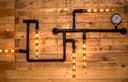 2w Vintage LED Tube Light Bulb E27 Clear Glass Tree Filament T28