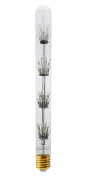 2w Vintage LED Tube Light Bulb E27 Clear Glass Tree Filament T28