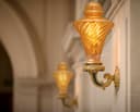 Imperial Vintage LED 2w Filament Light Bulb Swirling Gold Glass E27 Stunning Look Twist Cone 