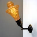 Imperial Vintage LED 2w Filament Light Bulb Swirling Gold Glass E27 Stunning Look Twist Cone 