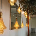 Imperial Vintage LED 2w Filament Light Bulb Swirling Gold Glass E27 Stunning Look Twist Cone 