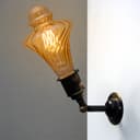 4w LED Vintage Filament Light Bulb B22 Swirling Gold Glass 