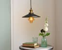 4w LED Imperial Vintage Filament Light Bulb E27 Swirling Gold Glass 