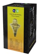 Imperial Vintage LED 2w Filament Light Bulb Swirling Gold Glass B22 Bayonet Fitting Stunning Look