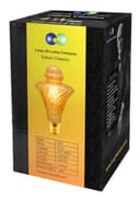 4w LED Vintage Filament Light Bulb B22 Swirling Gold Glass 